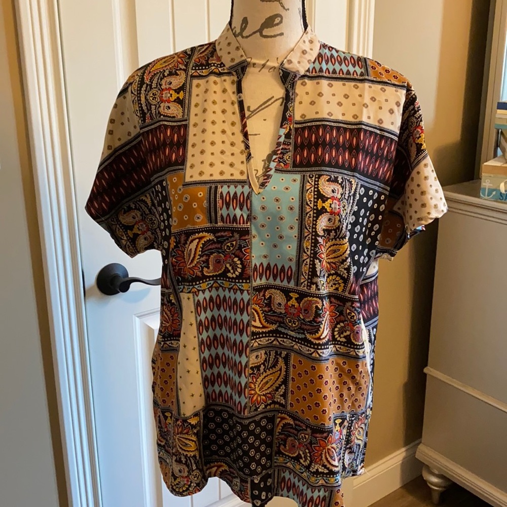 Women’s V-neck blouse